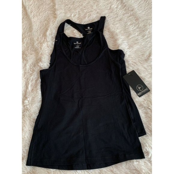 90 Degree By Reflex Tops - Women 90 DeGree By Reflex Prove Them Wrong 2 PK Tank Top Black Size L Style TW11